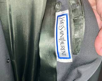 Yves St. Laurent, size 40. Men's overcoat