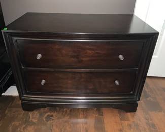 Restoration Hardware, King nightstand, king bed frame. Matching 3 piece