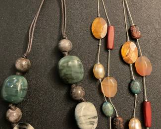 Semi precious stone, costume Jewelry