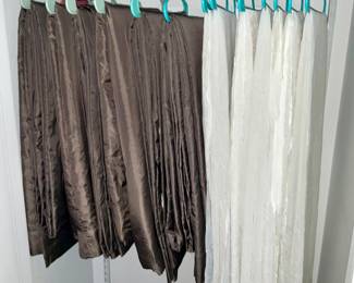 Window treatments, curtains, sheers 