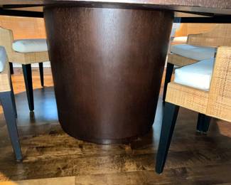 Crate & Barrel, table base, 72" round