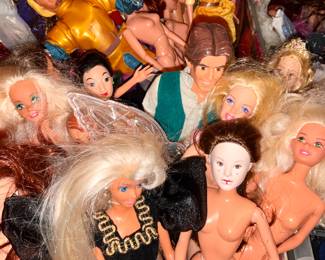 Barbie dolls, Toys, others 