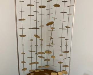 Crate & Barrel. Wall Art. Metal Art 