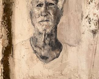 Original artwork of Robert Secrest by acclaimed artist Paul Meyer, that is featured in his book of art. You really want to see this in person, a photo does not do it justice.