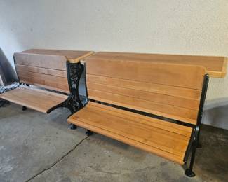 Childs school bench