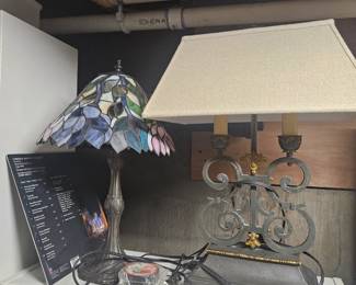 Tiffany style lamps