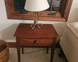 Antique bedside table