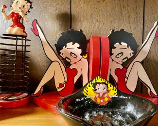 Betty Boop Book Ends