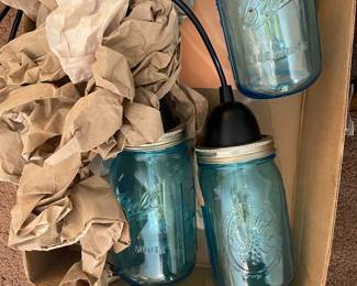 Ball Jar LED Hanging Light