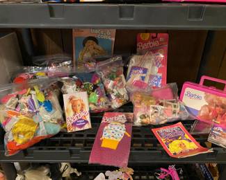 Barbie Bagged Clothes, Barbie Accessories 