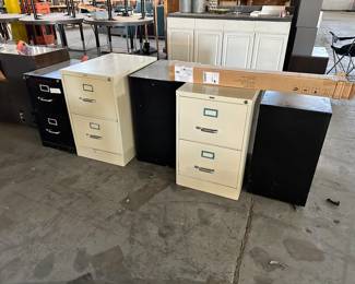 File cabinets