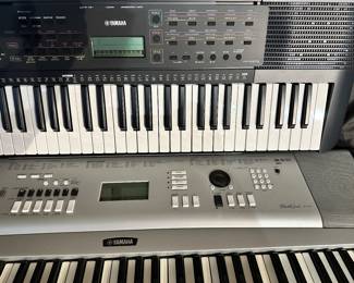 Yamaha keyboards one comes with  a soft carry bag 