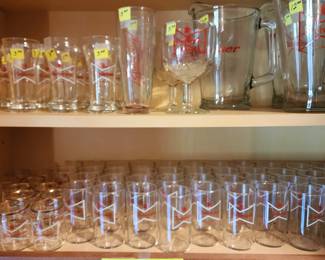 Budweiser glasses