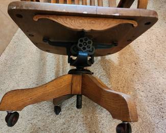 Antique office chair