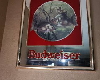 Budweiser Mirrored fish