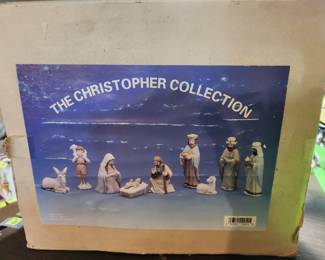 Lefton, The Christopher Collection nativity