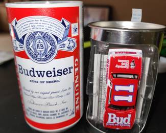 Budweiser car in can