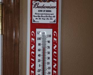 Budweiser Thermometer 
