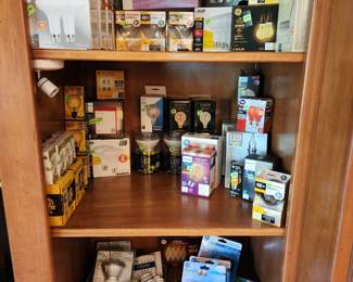 Tons of lightbulbs