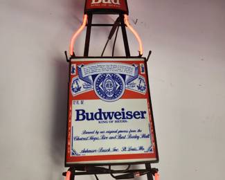 Budweiser light up sign