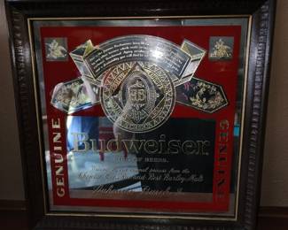 Budweiser mirror