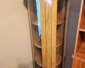 Antique curio cabinet