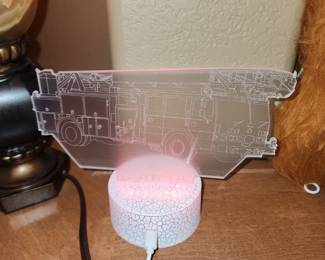 Firetruck light up