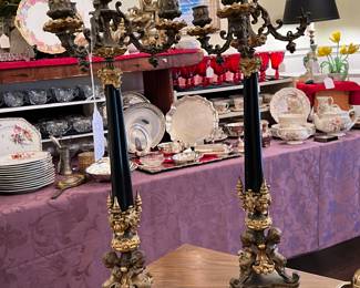 Pair of candlesticks