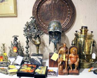 Judaica and Russian Samovar