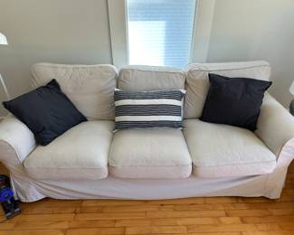 Slip Covered Sofa 88”