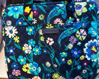 Vera Bradley fold-out toiletry bag