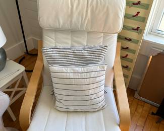 IKEA Poang Chair; IKEA canvas