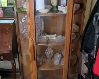 Curio Cabinet, 59" X 31" x 13"