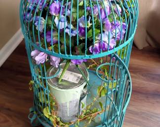 Metal Decorative Bird Cages, Various Styles And Sizes, 12" X 7" Up To 31" X 16", Qty 7