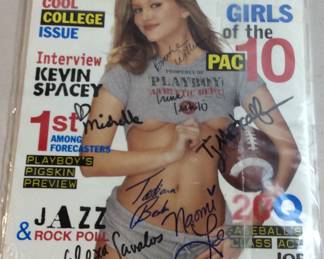 AUTOGRAPHED PLAYBOY OCT 1999