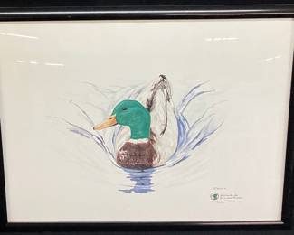 1992 R. TALLEY SIGNED DRAWING, #3777