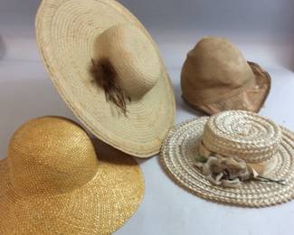 VINTAGE LADIES HATS