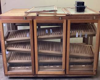 STORE DISPLAY CIGAR HUMIDOR