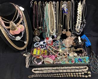 ASSORTED COSTUME JEWELRY,