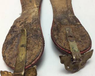VINTAGE JAPANESE BELT CARNELIAN & LEATHER