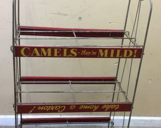 VINTAGE CAMEL METAL STORE DISPLAY