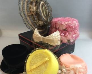 VINTAGE LADIES HATS