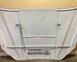 AUTHENTIC NASCAR JOEY LAGANO HOME DEPOT RACE CAR HOOD,