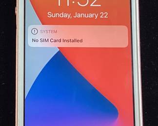 APPLE IPHONE SE, MODEL A1723, ROSE GOLD, LOCKED
