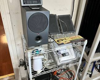 Sound System, Iron, Steamer, etc.