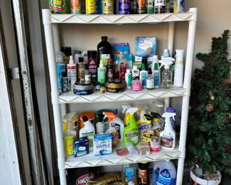 Cleaning and gardening supplies