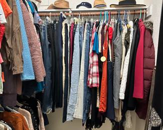 Women’s clothes and hats