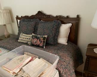 full size vintage bed