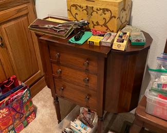 sewing notion cabinet
