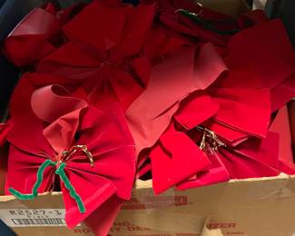 lots of big red bows
